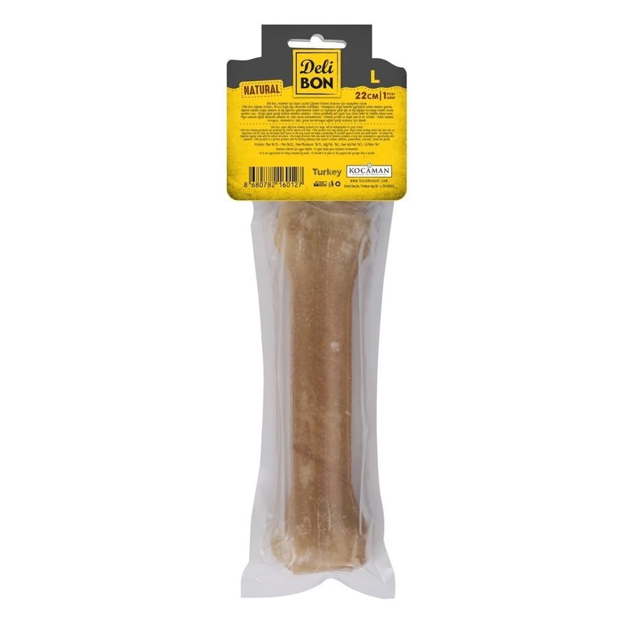 DERİ PRES KEMİK 22CM M BOY 1Lİ PAKET NATUREL NATUREL 22CMX1AD