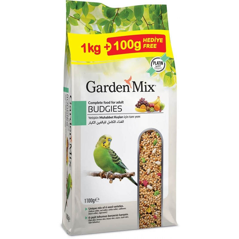GARDEN MİX MEYVELİ MUHABBET YEMİ 1,1 KG