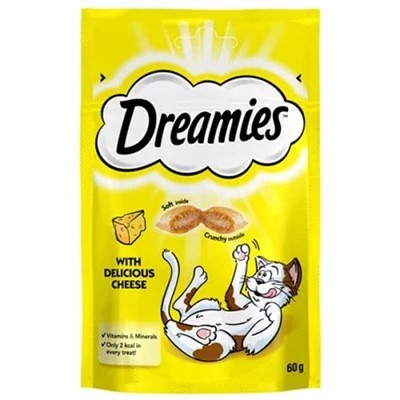DREAMİES PEYNİRLİ KEDİ ÖDÜLÜ 60 GR