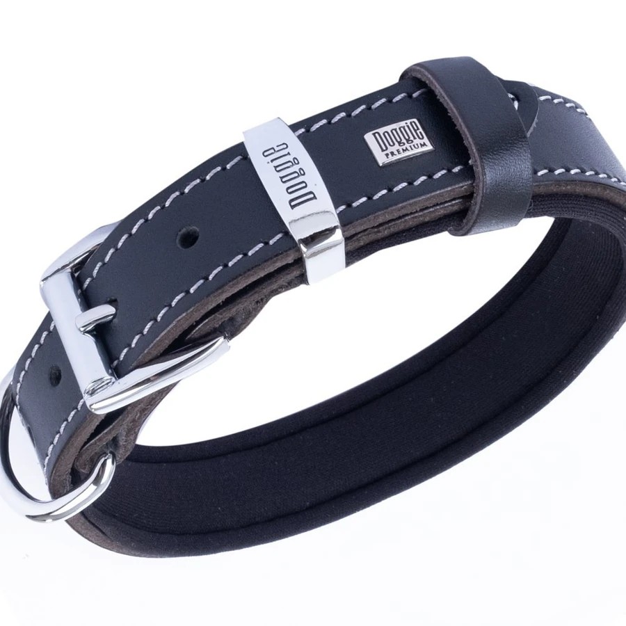 DOGGIE COMFORT KEMIK DESENLI BOYUN TASMASI 2,550 CM SIYAH
