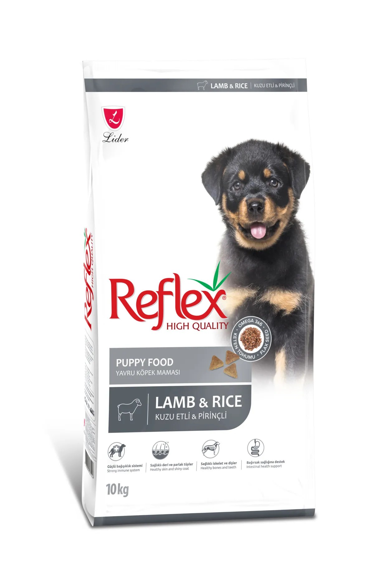 REFLEX PUPPY KUZULU KOPEK MAMASİ 10 KG.