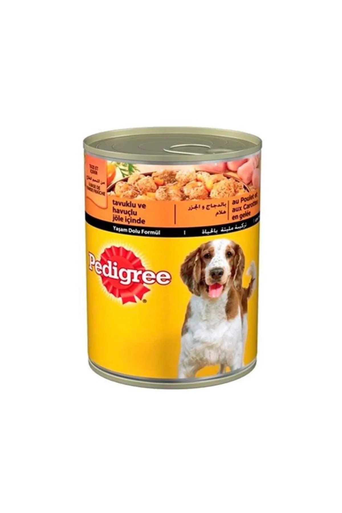 PEDİGREE TAVUKLU KONSERVE KÖPEK MAMASI 400 GR