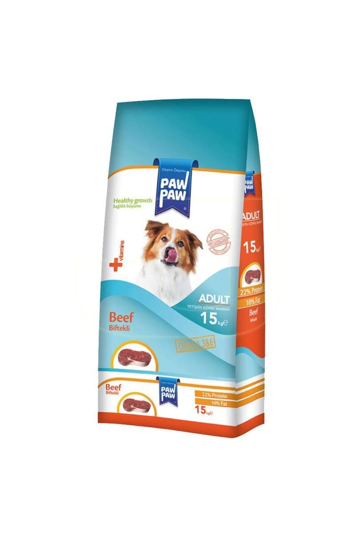PAW PAW BİFTEKLİ 15 KG KÖPEK