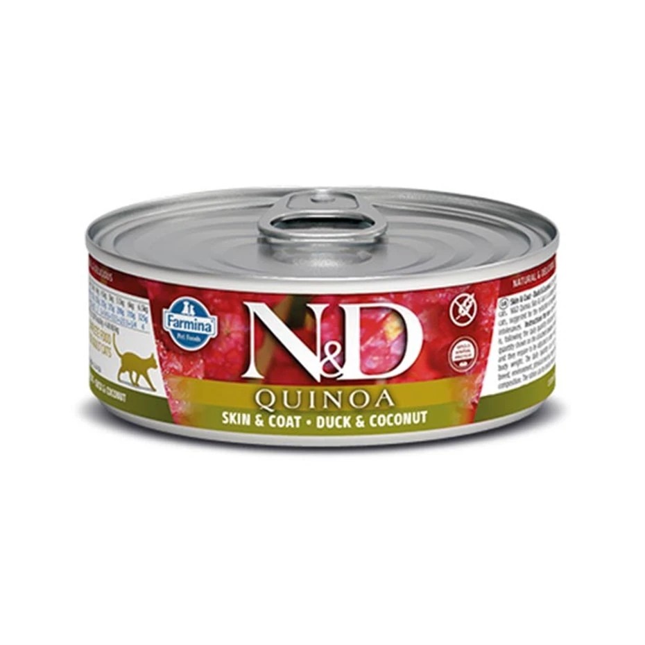 N&D QUİNOA KEDİ GEYİK&HİNDİSTAN CEVİZİ KONSERVE 80 GR.