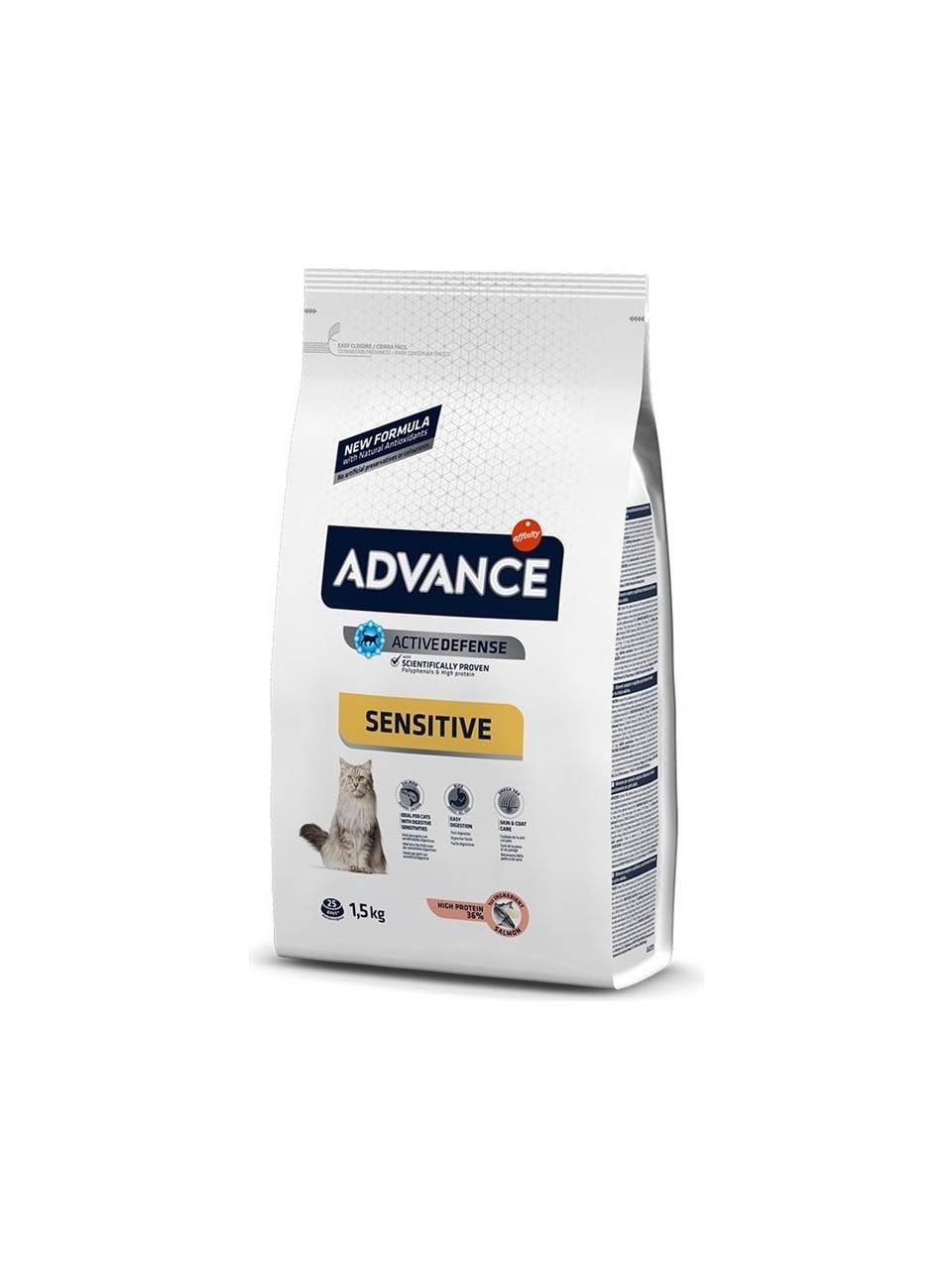 ADVANCE SOMON BALIKLI YETİŞKİN KURU KEDİ MAMASI 1,5 KG