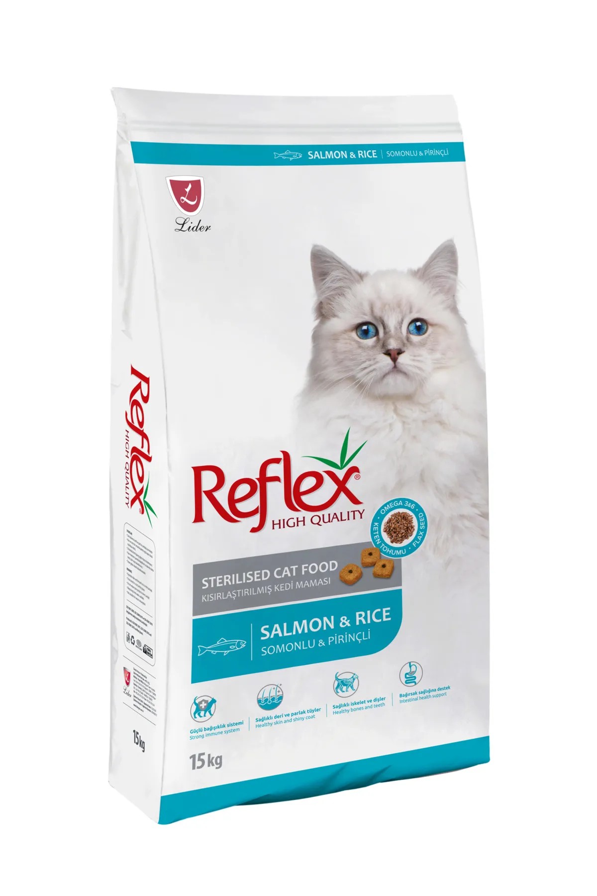 REFLEX STERİL SOMON KEDI MAMASI 15 KG