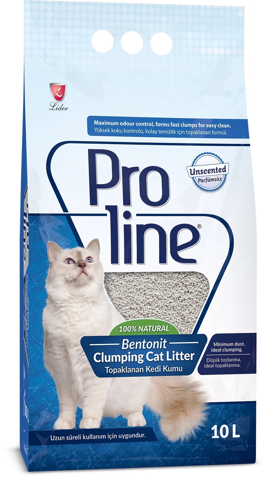 PROLİNE CLUMPİNG CAT LİTTER TOPAKLANAN KEDİ KUMU 10L