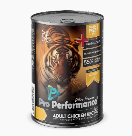 PRO PERFORMANCE CAT CHICKEN 400 GR