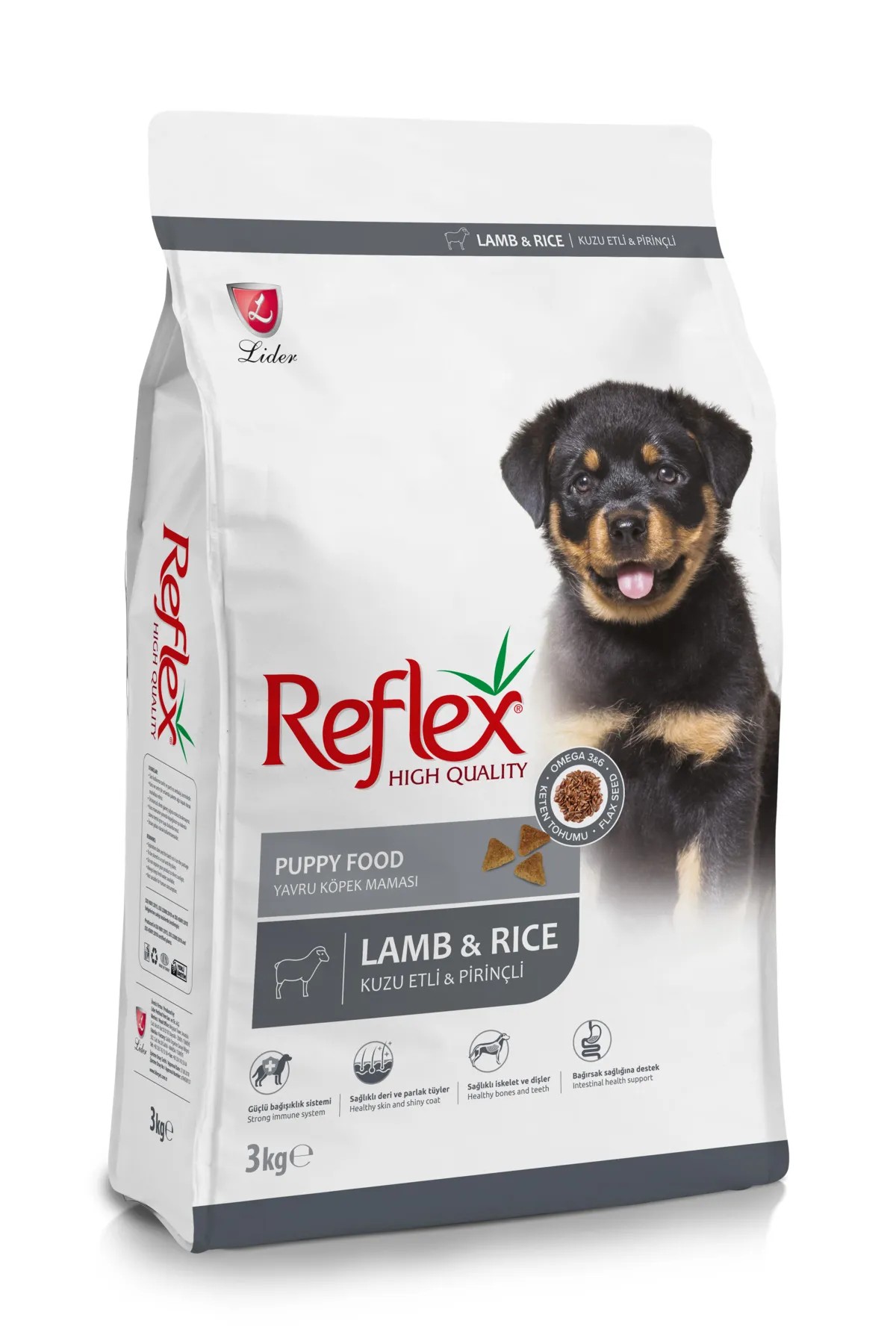 REFLEX KUZULU YAVRU KURU KÖPEK MAMASI 3 KG
