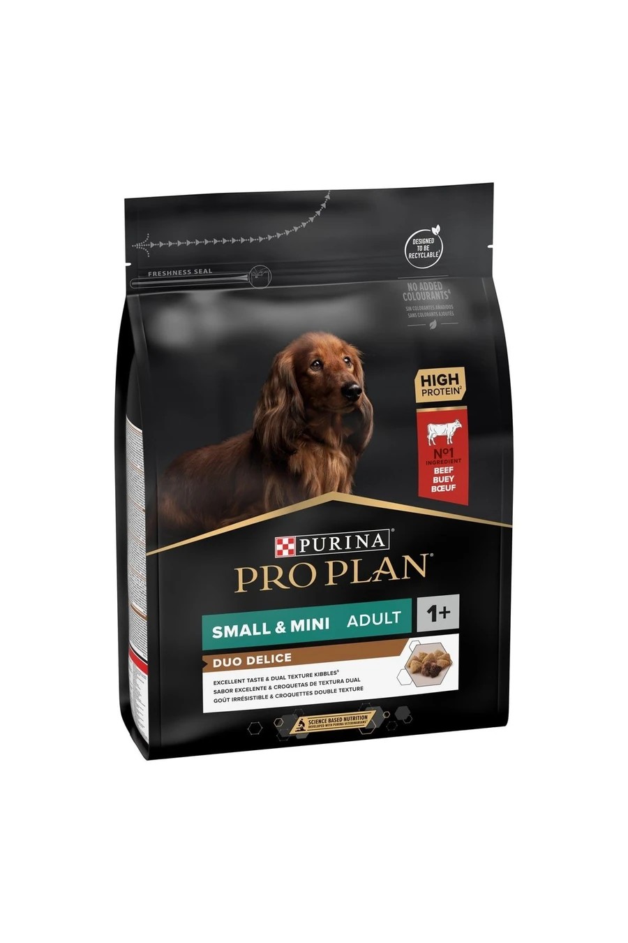 PRO PLAN DUO DELİCE SMALL BİFTEKLİ YETİŞKİN KÖPEK MAMASI 2,5 KG
