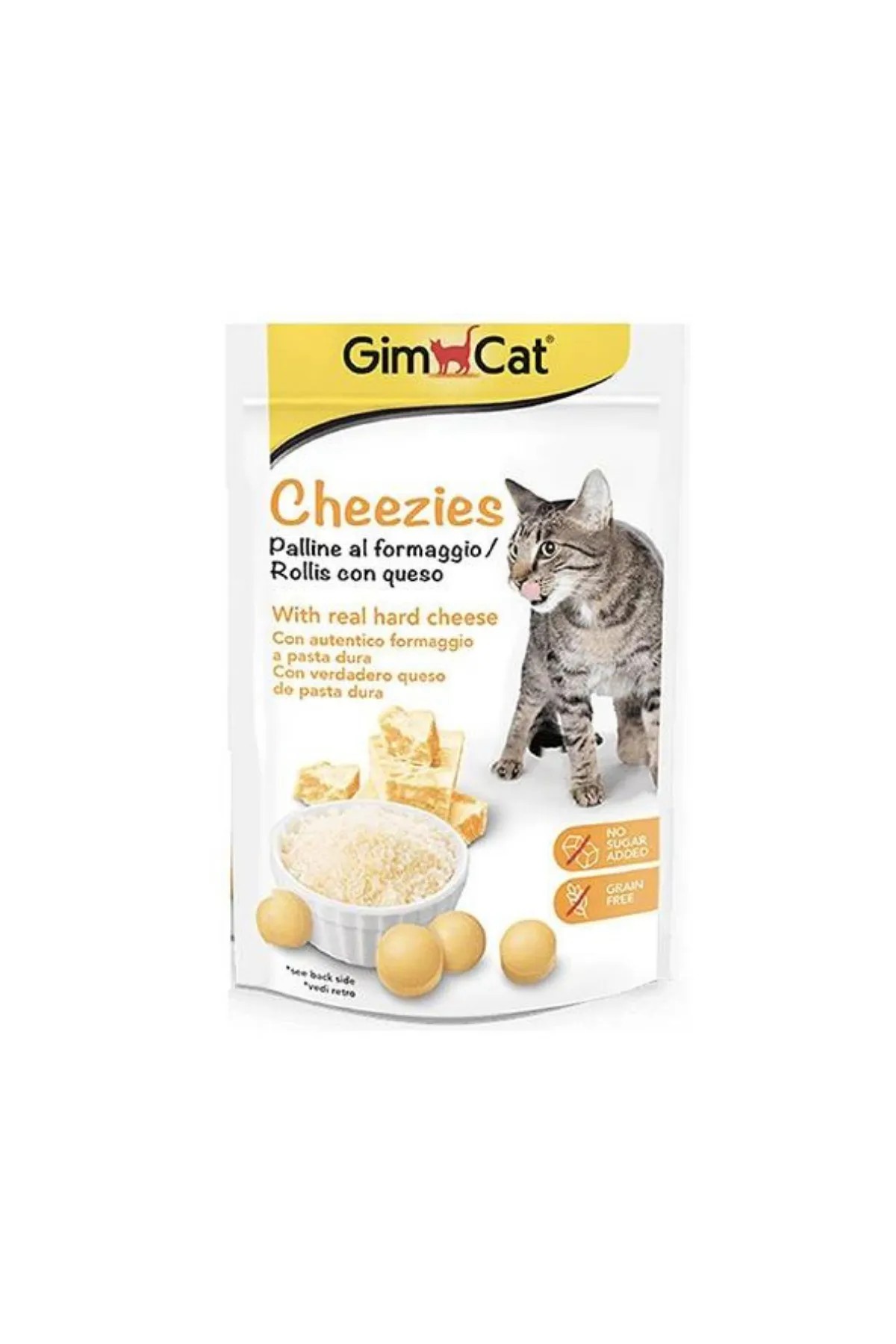 GIMCAT CHEEZIES PEYNIRLI KEDI ÖDÜL TABLETI 10 GR