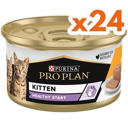 ProPlan Kitten Tavuklu Yavru Kedi Konservesi 85gr * 24