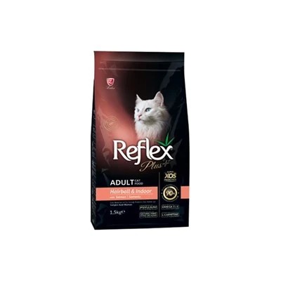 REFLEX PLUS HAİRBALL SOMONLU KEDİ MAMASI 1.5 KG