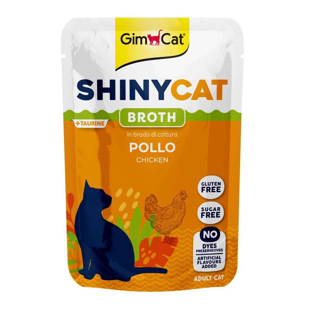 Gimcat Shinycat Pouch Tavuk Etli Yaş Kedi Maması 70gr