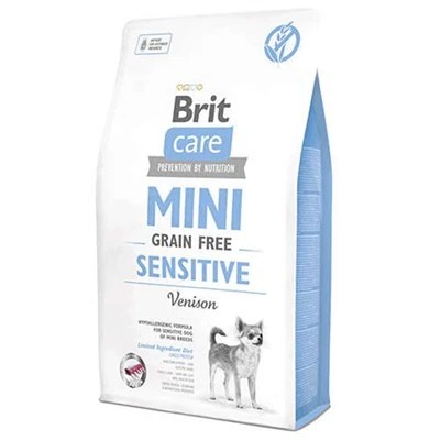 BRİT CARE TAHILSIZ MİNİ ADULT HASSAS GEYİKLİ KÖPEK MAMASI 2 KG