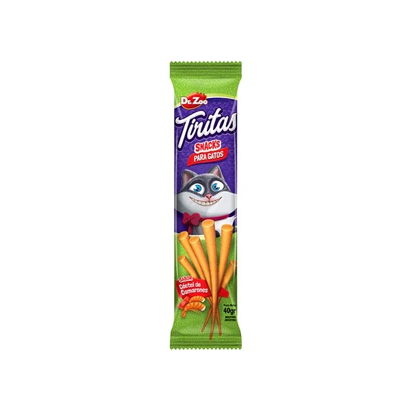 DR.ZOO TİRİTAS KARİDESLİ KEDİ ÖDÜLÜ 40GR