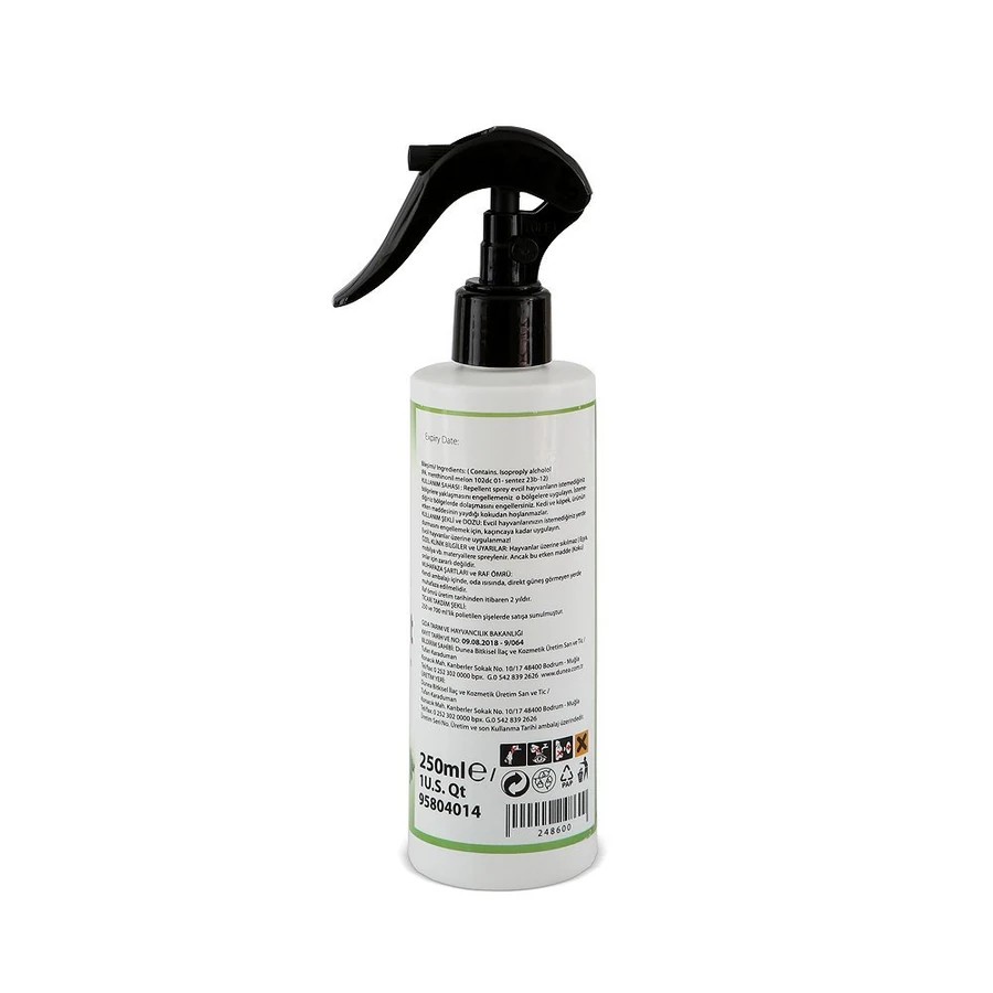 PURELE KEDİ VE KÖPEK UZAKLAŞTIRICI SPREY 250 ML