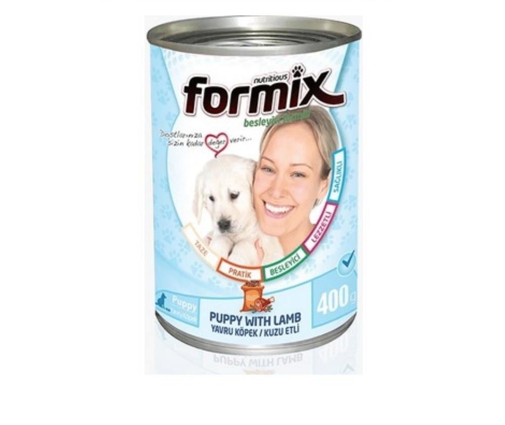 FORMIX KUZU ETLI YAVRU KÖPEK KONSERVE 400G