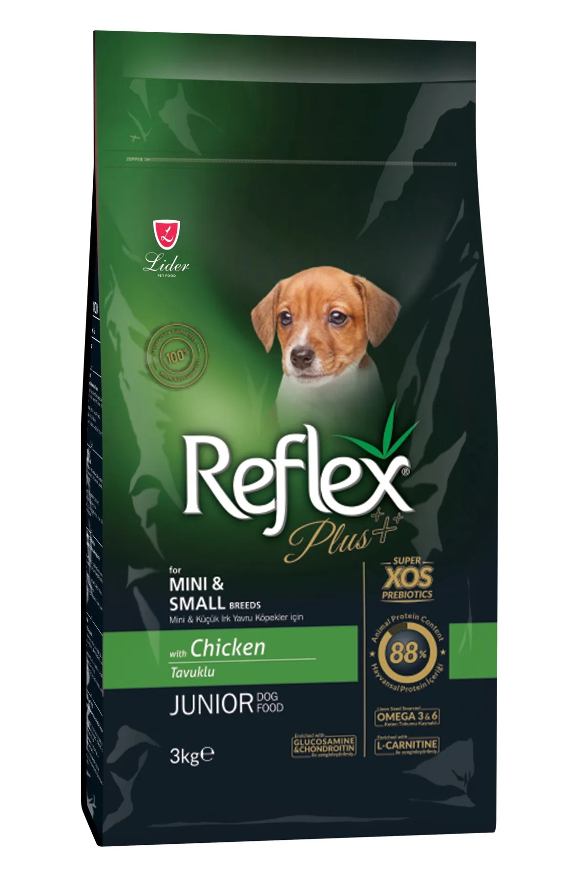REFLEX PLUS JUNİOR SMALL KÜÇÜK IRK YAVRU KÖPEK MAMASI 3 KG