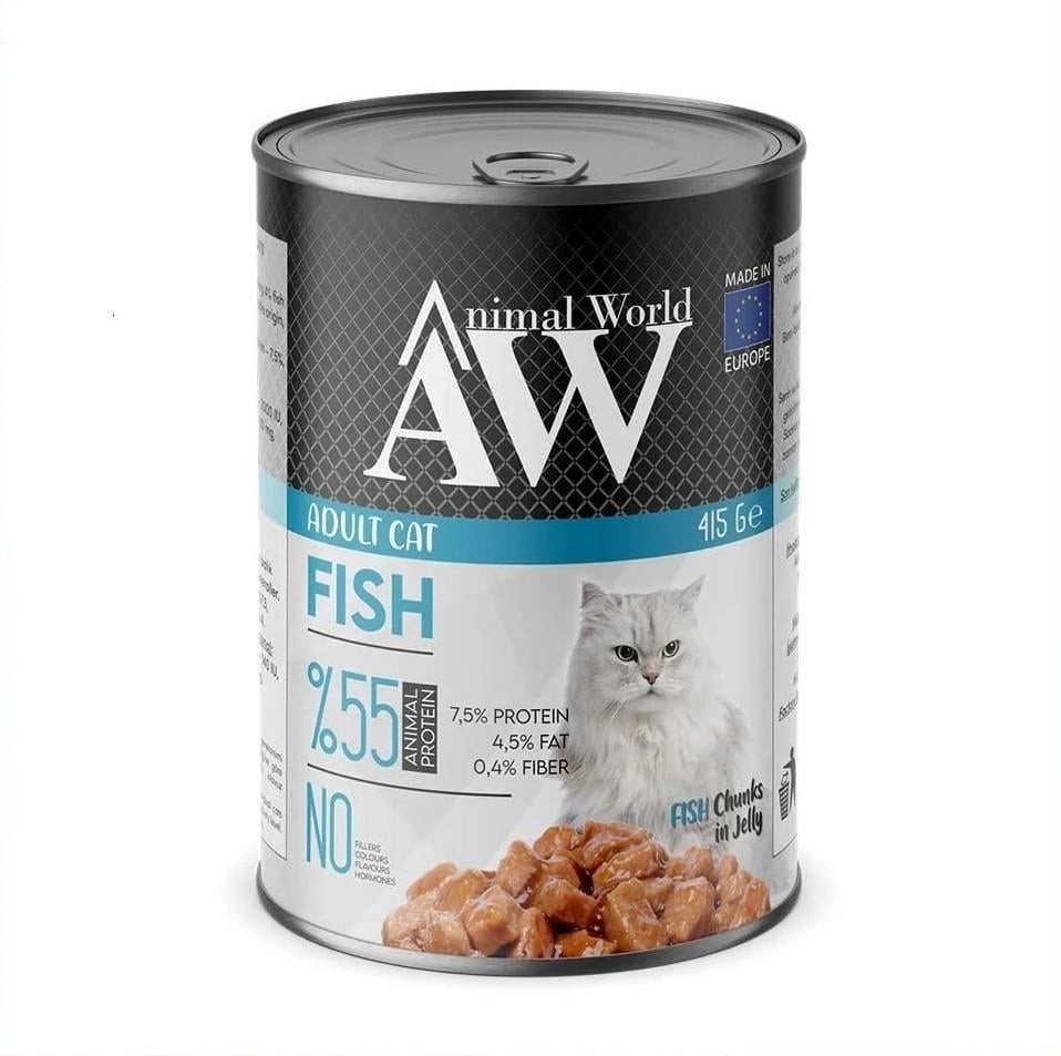 AW CAT ADULT FİSH 415 GR