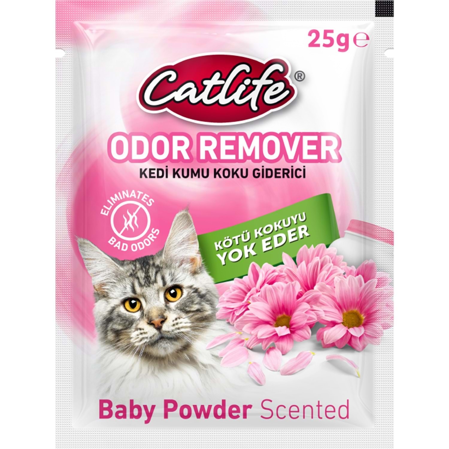 CATLIFE KOKU GIDERICI BEBEK PUDRALI