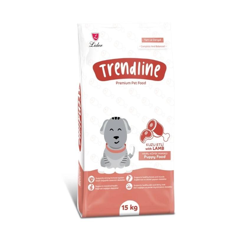 TRENDLINE KUZU ETLİ YAVRU KÖPEK MAMASI 15KG
