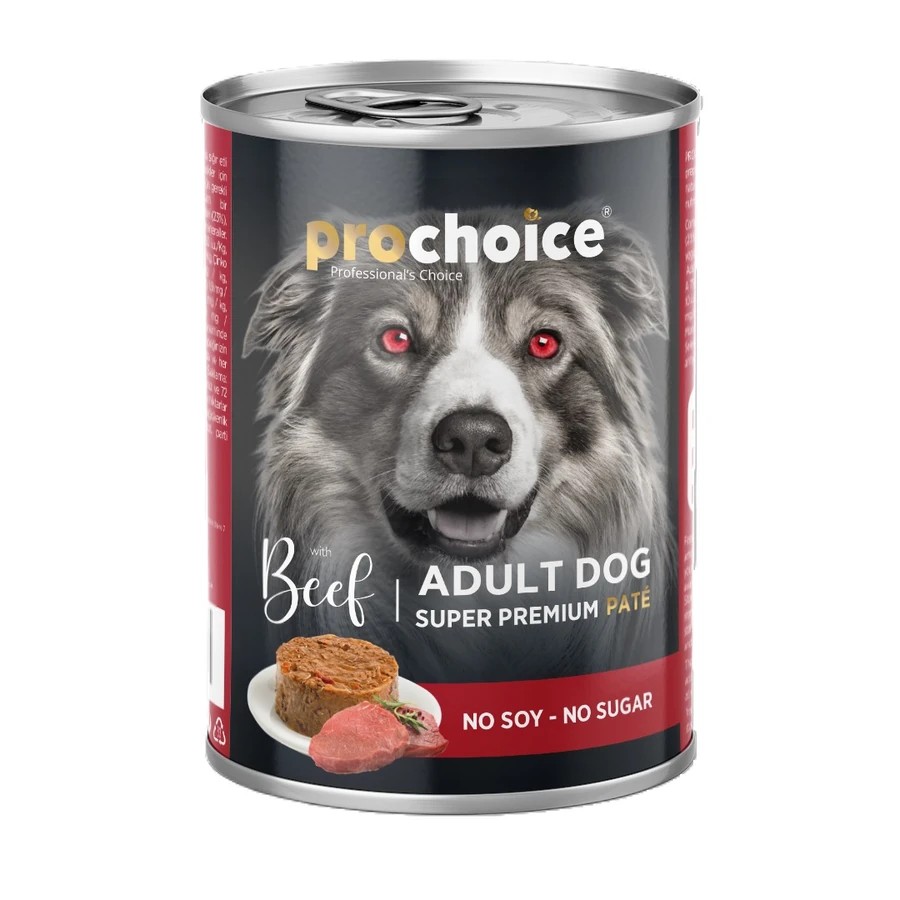 PRO CHOİCE ADULT BİFTEKLİ KOPEK KONSERVE PATE 400 GR
