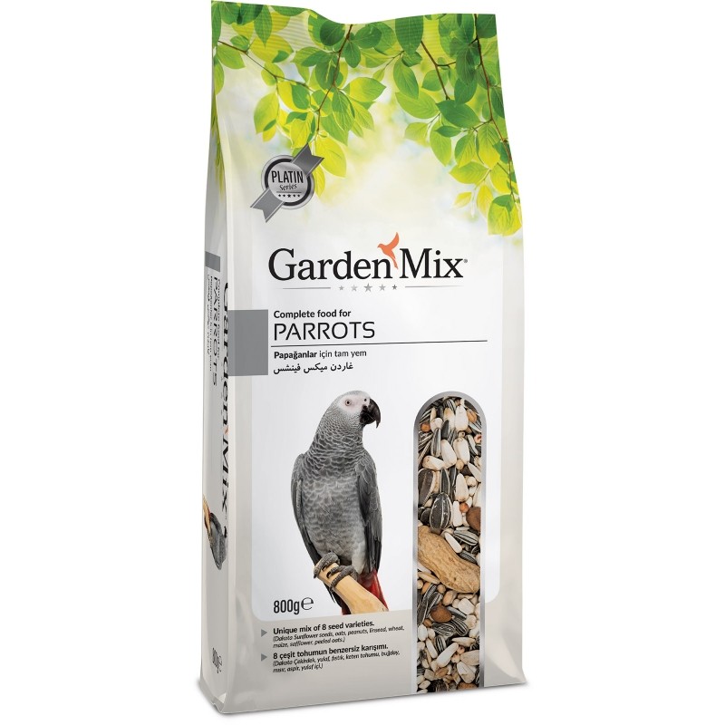 GARDEN MİX PLATİN PAPAĞAN YEMİ 800 GR