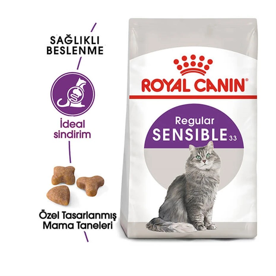 ROYAL CANİN SENSİBLE 33 KURU KEDİ MAMASI 2 KG