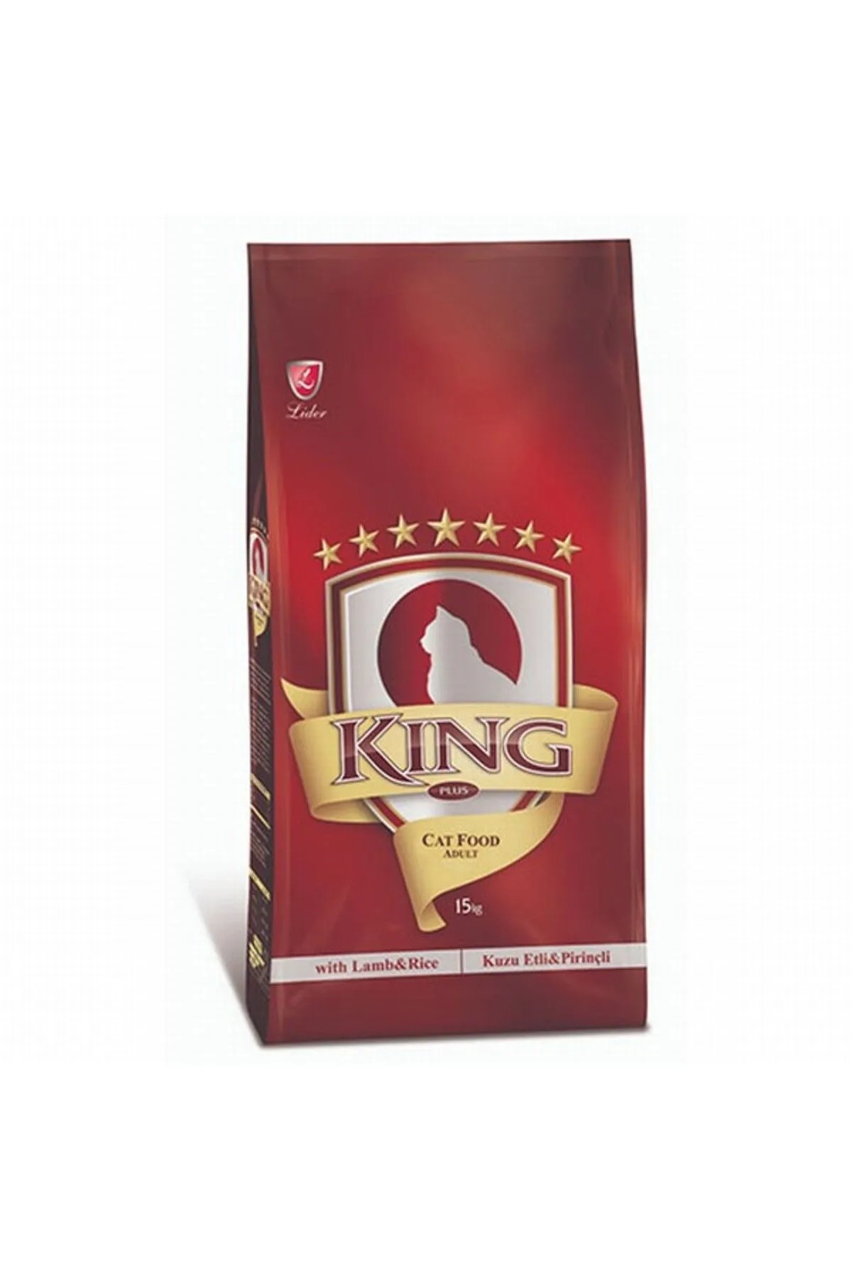 KING ETLI YETISKIN KEDI MAMASI 15 KG YENI FORMÜL