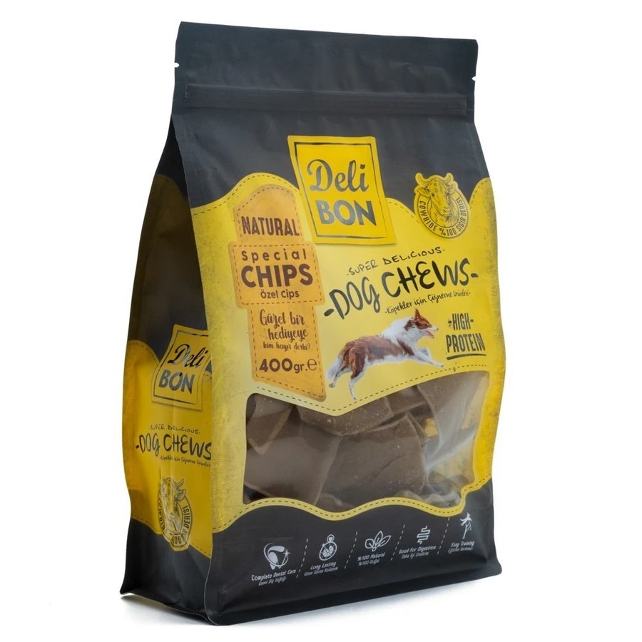 DERİ CİPS 400GR TORBA NATUREL NATUREL CIPSX400GR