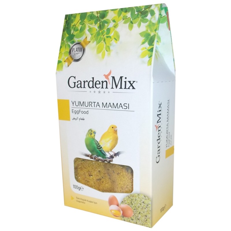 GARDEN MİX PLATİN YUMURTA MAMASI 100 GR