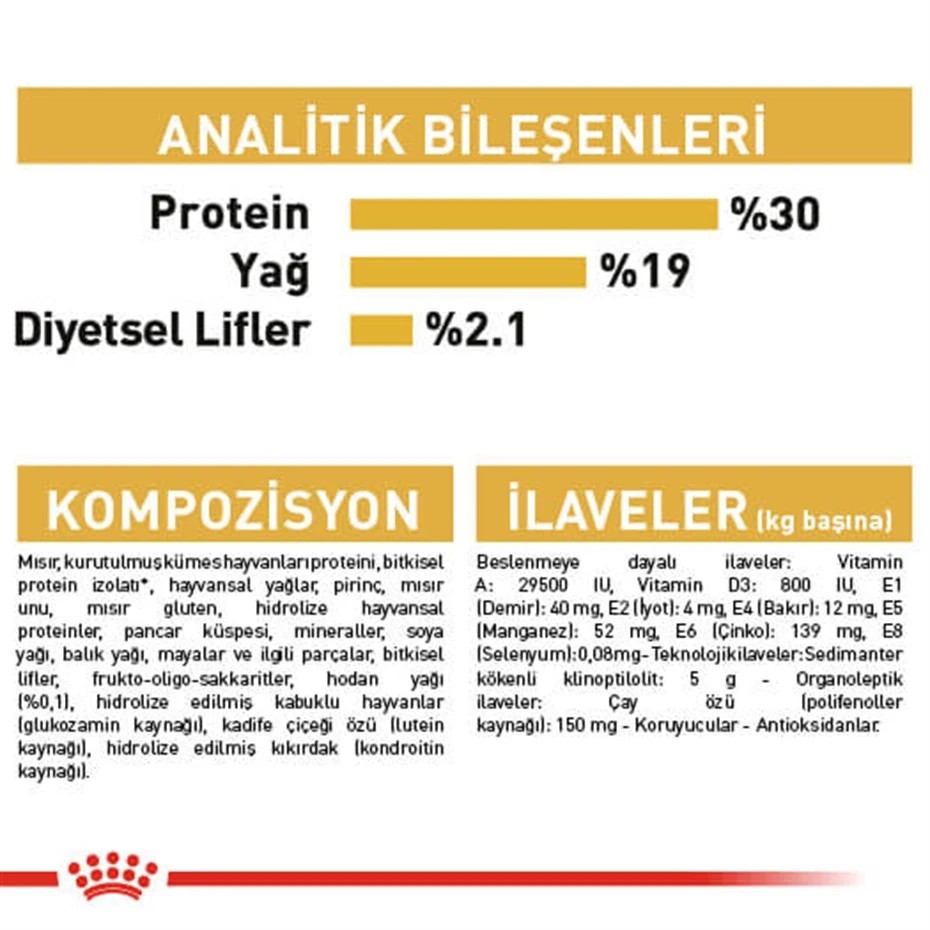ROYAL CANİN POODLE ADULT YETİŞKİN KÖPEK MAMASI 3 KG