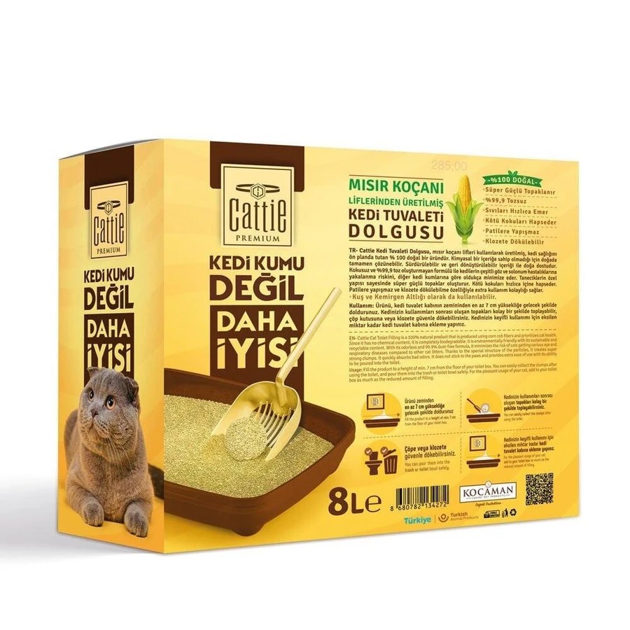 CATTİE PREMİUM KUMU 8 L