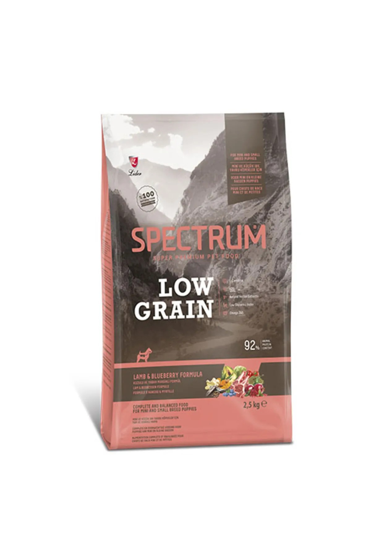 SPECTRUM LOW GRAIN KUZULU VE YABAN MEVSIMLI MINI VE KÜÇÜK IRK YAVRU