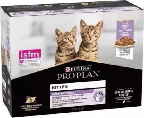 PROPLAN POUCH KİTTEN KEDİ YAŞ MAMA 10×85 GR