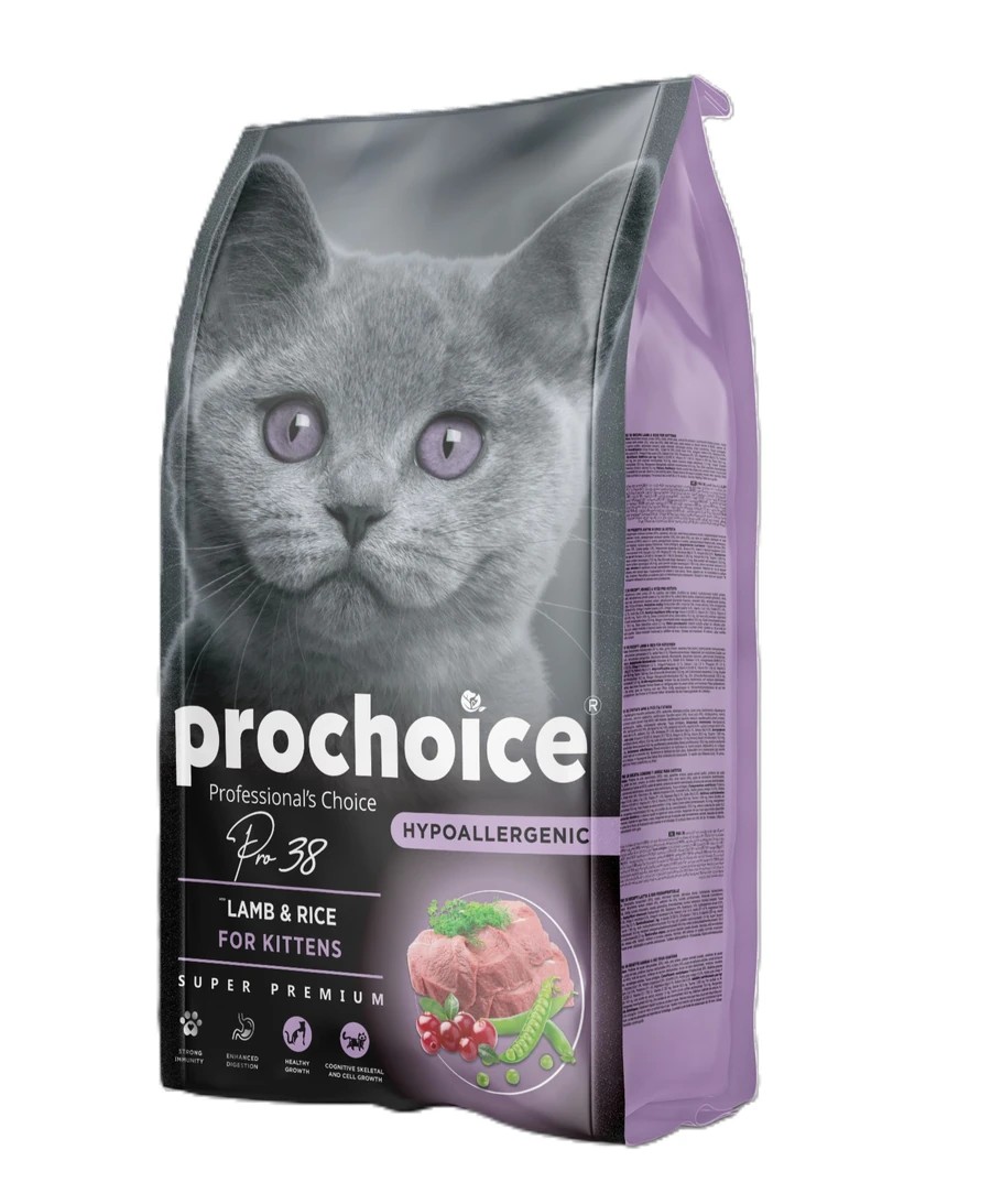 PRO CHOİCE PRO 38 KİTTEN KUZULU YAVRU KEDİ KURU MAMASI 2 KG