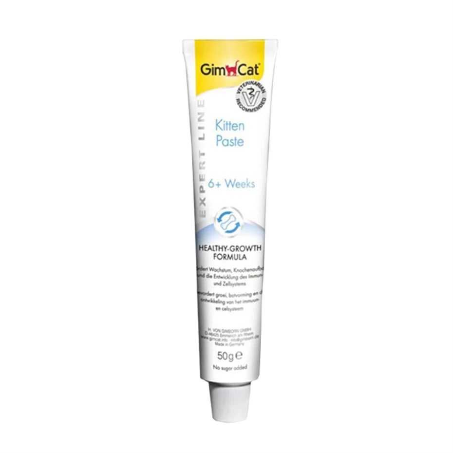 GİMCAT KİTTEN PASTE CALSİUM - YAVRU KEDİLER İÇİN VİTAMİN MACUNU 50 GR