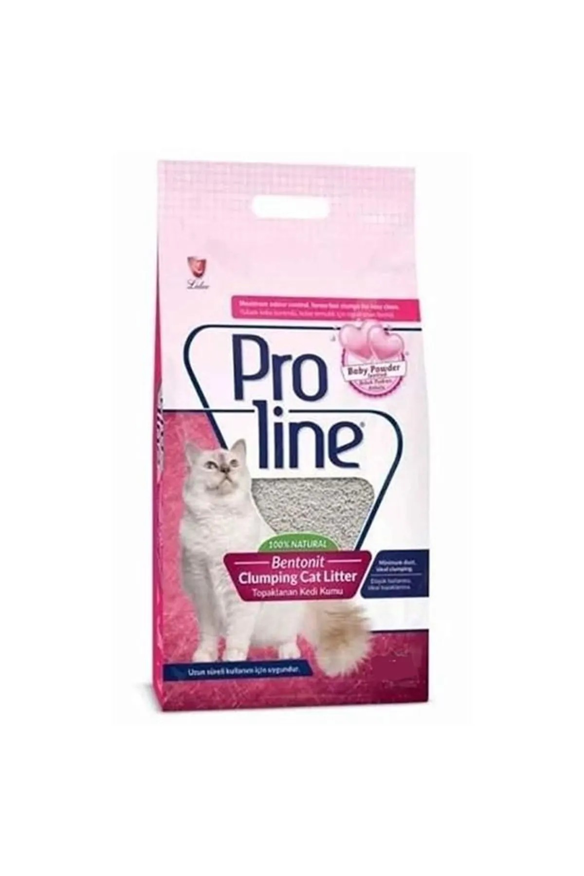 PROLİNE BEBEK PUDASI KOKULU KEDİ KUMU 20 LT