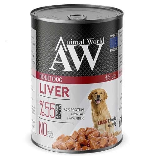 AW ADULT CİĞERLİ KOPEK KONSERVESİ 400 GR