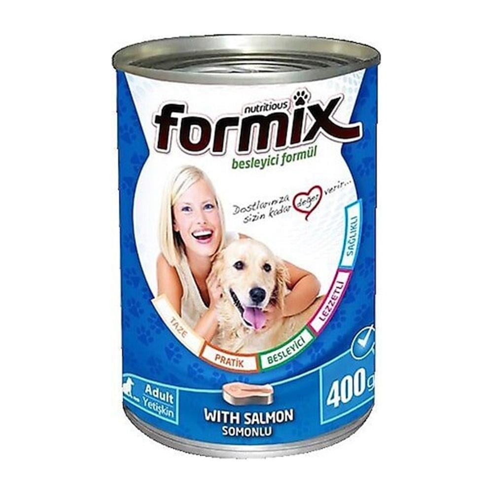 FORMİX SOMONLU KÖPEK KONSERVE 400 GR.