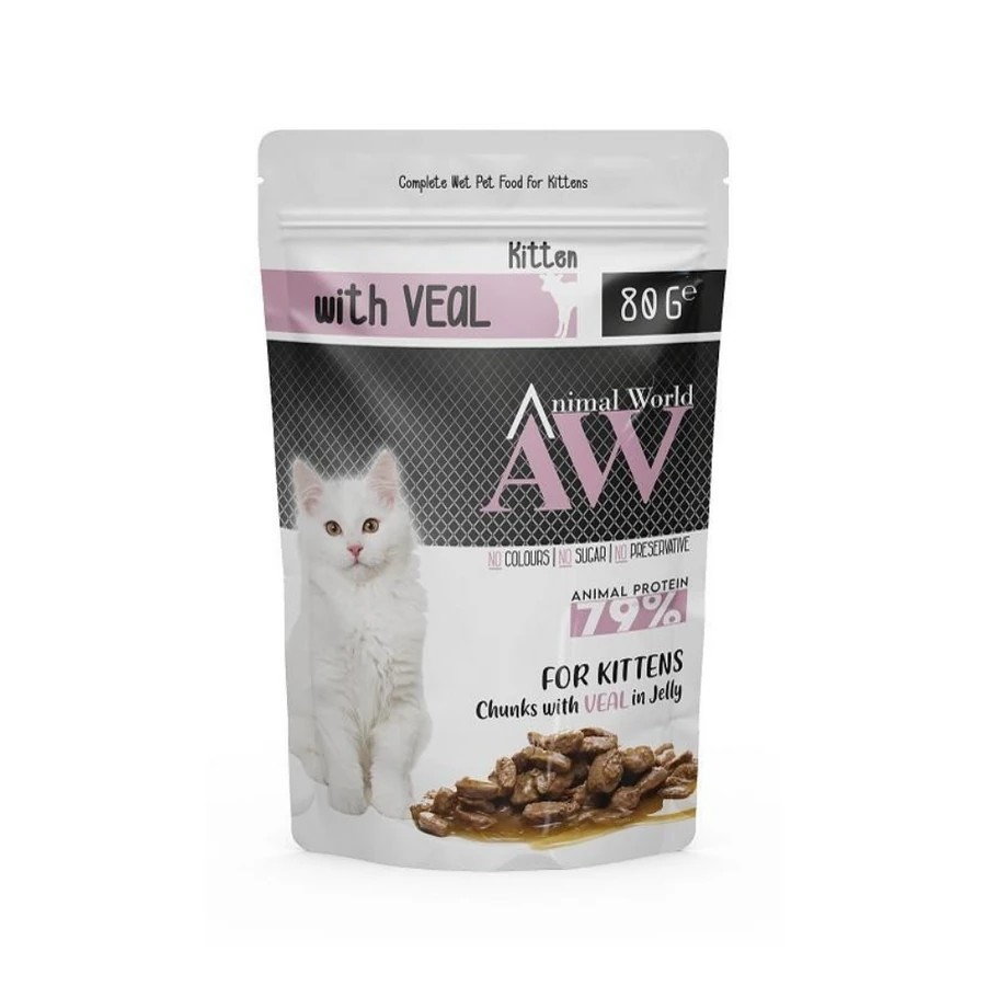 AW 1-12 AY KITTEN JÖLE PARÇA DANA ETLI POUCH