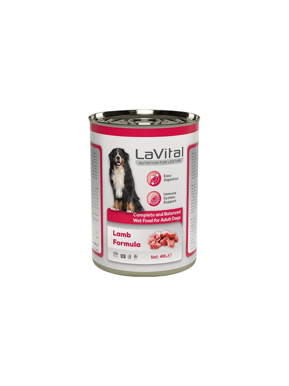LAVİTAL KUZU ETLİ KÖPEK MAMASI 400G