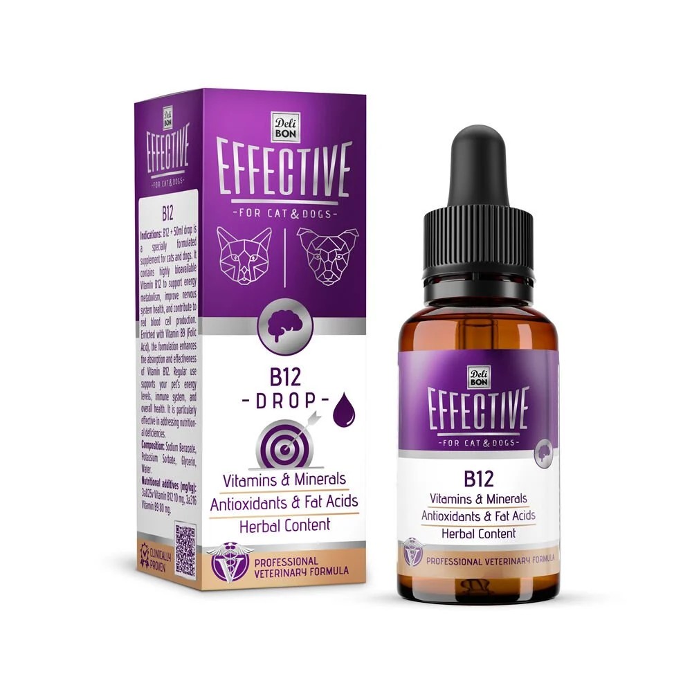 DELİBON EFFECTİVE B12 50ML