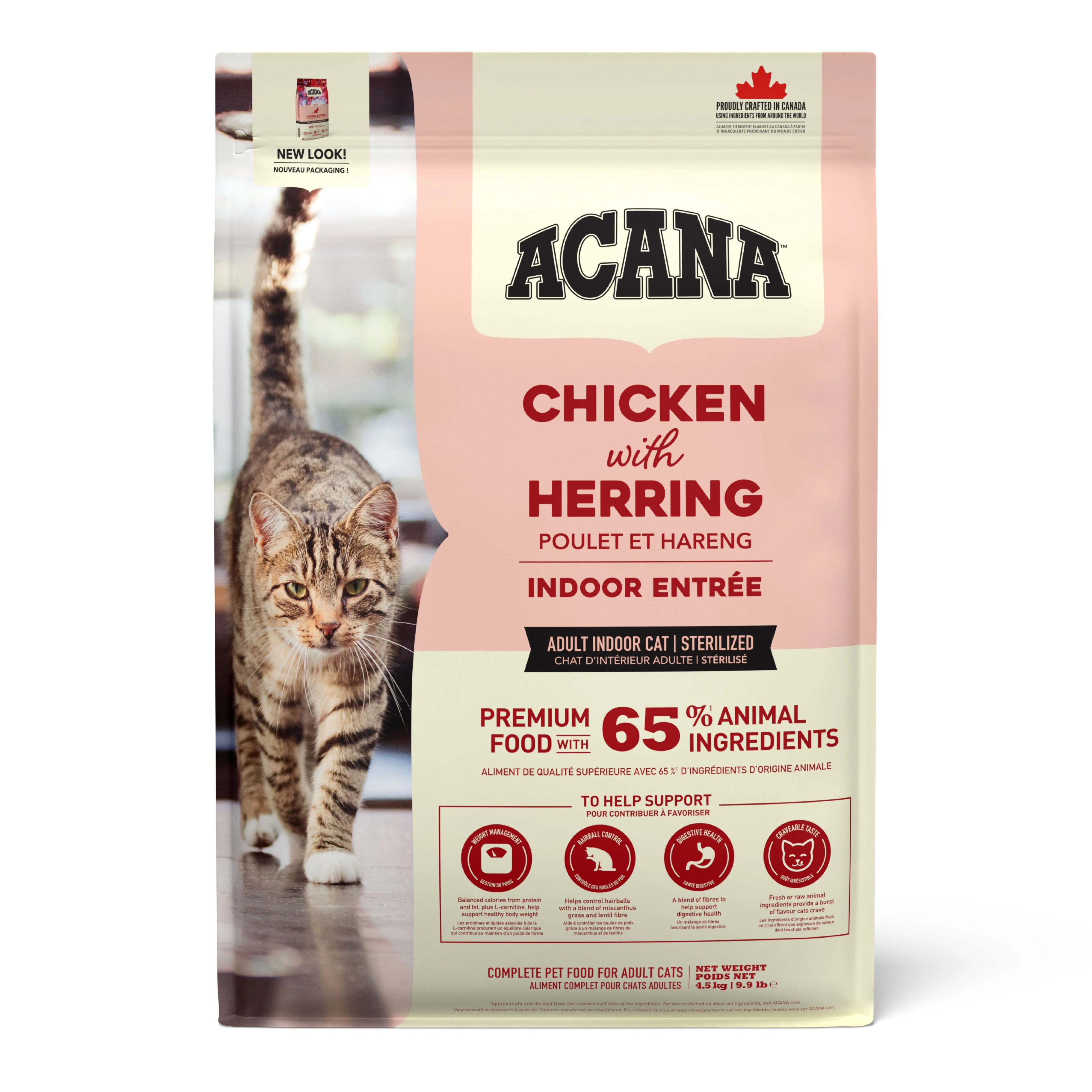 ACANA INDOOR ENTREE STERİLİSED KISIRLAŞTIRILMIŞ KEDİ MAMASI 4,5 KG