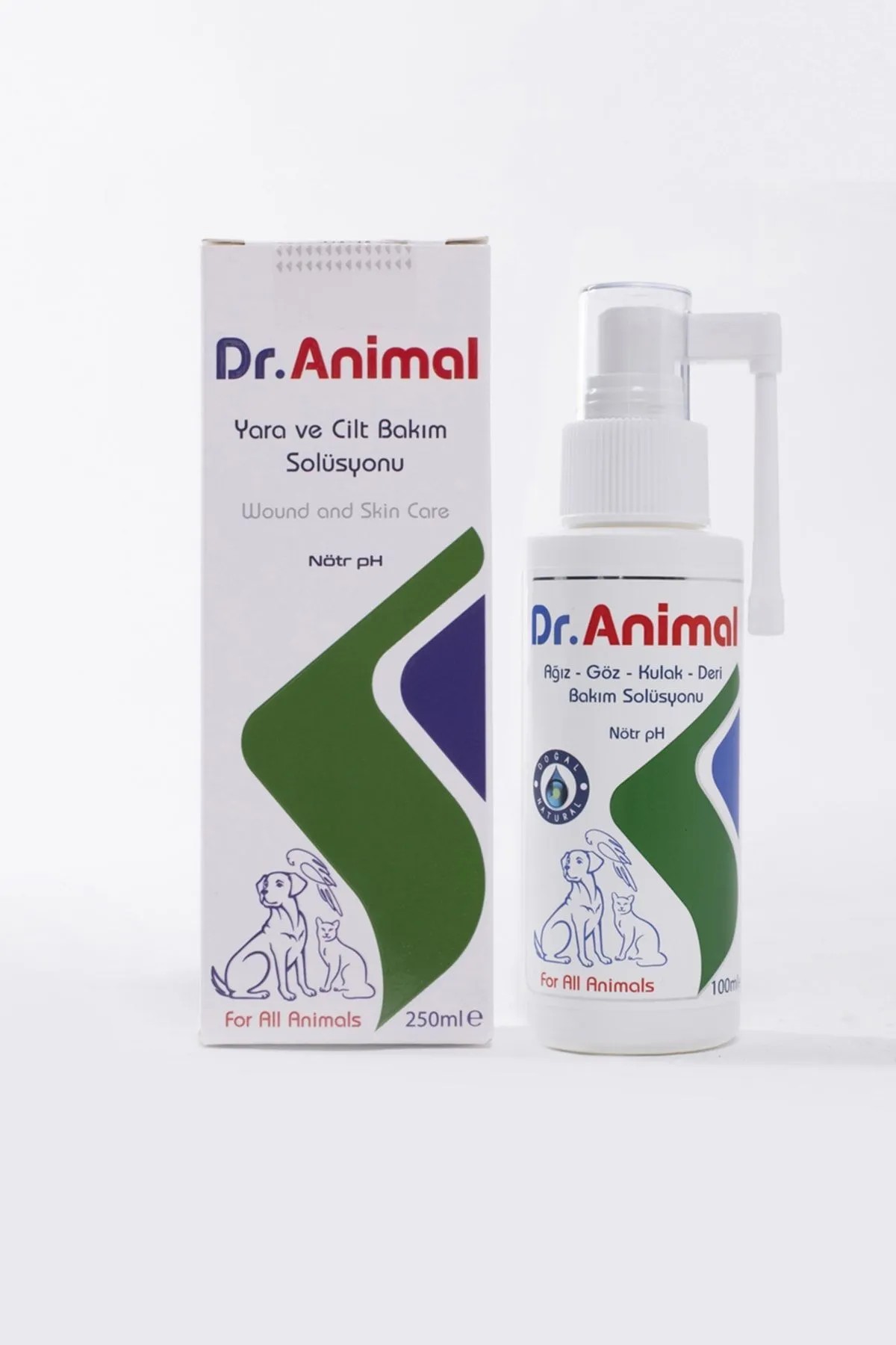 DR. ANİMAL YARA VE CİLT BAKIM SOLÜSYONU 100 ML