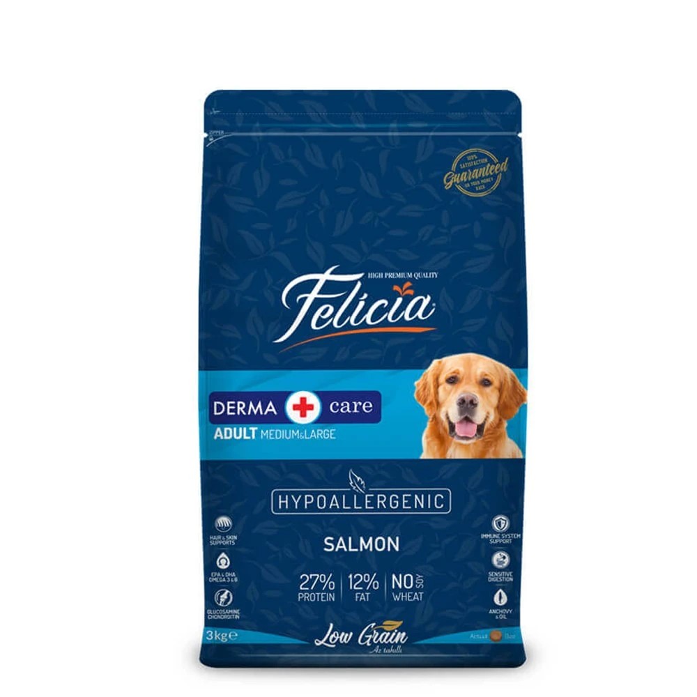 FELİCİA SOMONLU YETİŞKİN KÖPEK MAMASI 15 KG