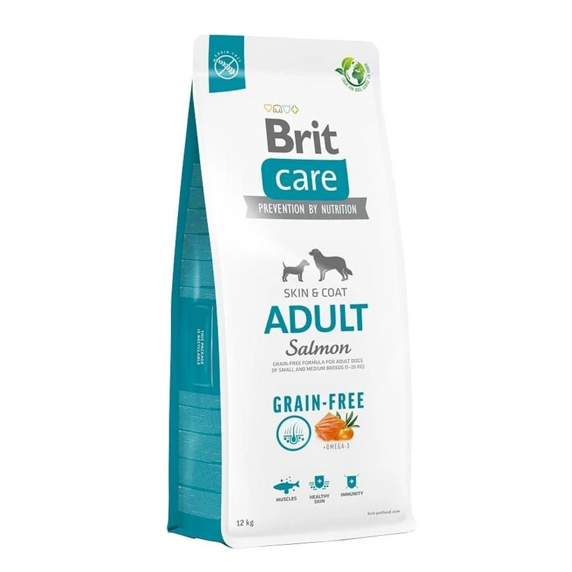 Brit Care Skin & Coat Somonlu Tahılsız Yetişkin Köpek Maması 12kg