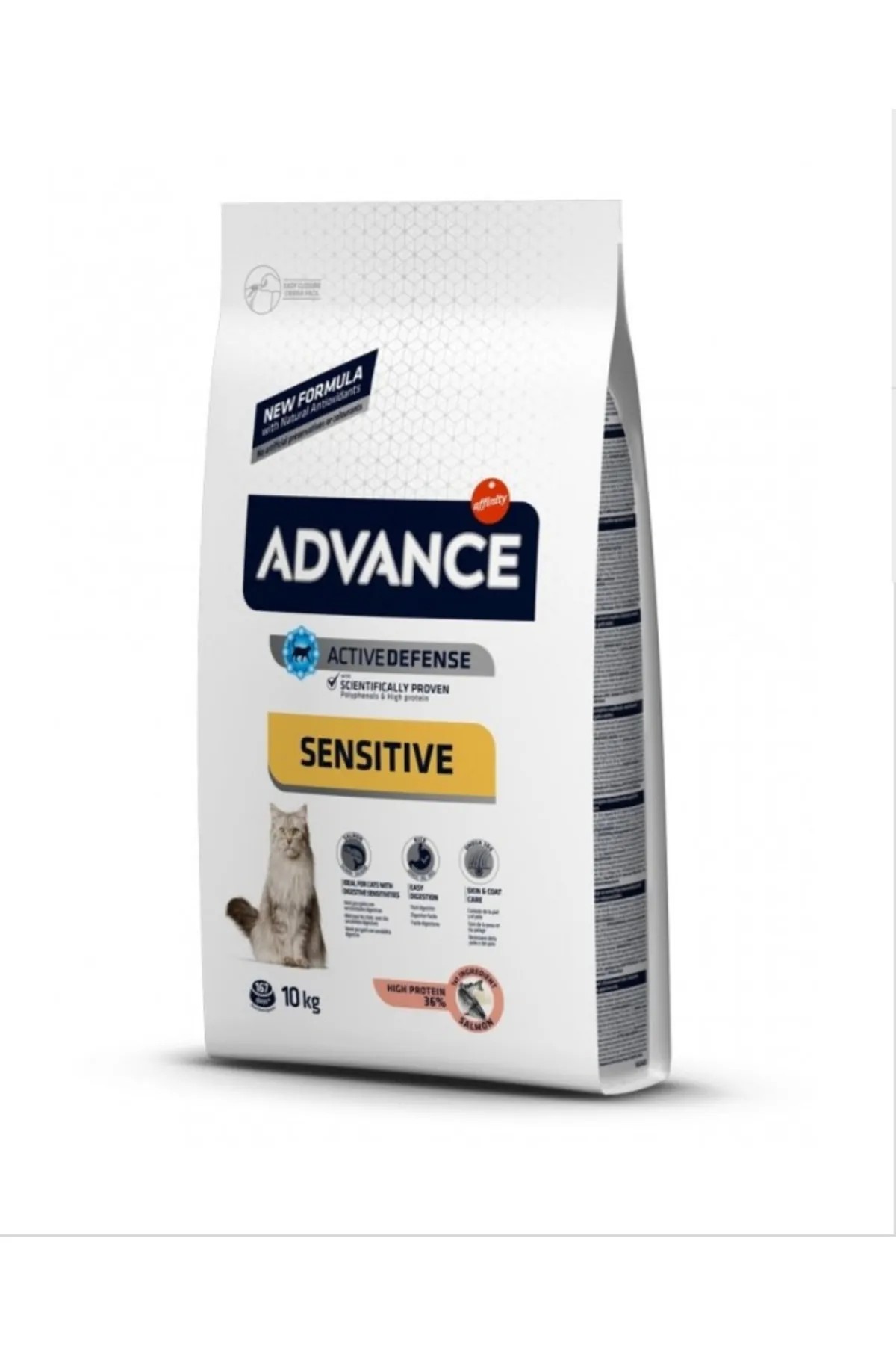 ADVANCE CAT SENSİTİVE SOMONLU HASSAS KEDİ MAMASI 10 KG