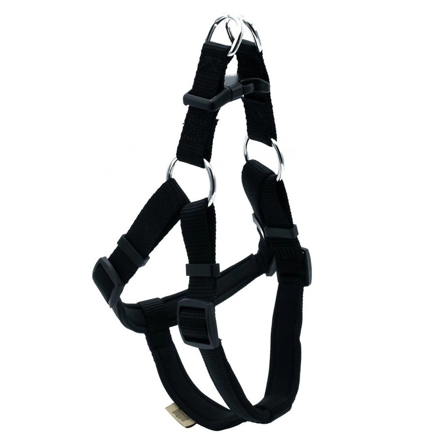 DOGGİE COMFORT RONİN YUMUŞAK DOKUMA GÖĞÜS TASMASI M 2X45-55CM SİYAH